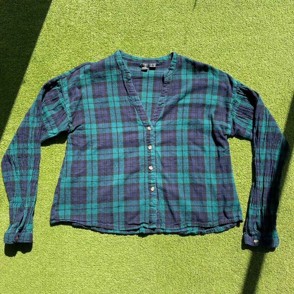 Volcom Plaid Flannel Long Sleeve